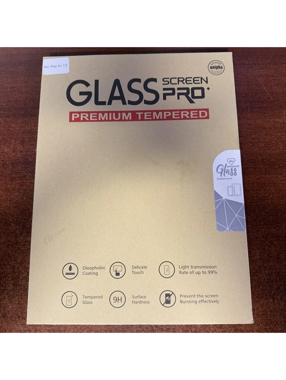 glass screen pro premium tempered ipad 1/2 9.7 inch
